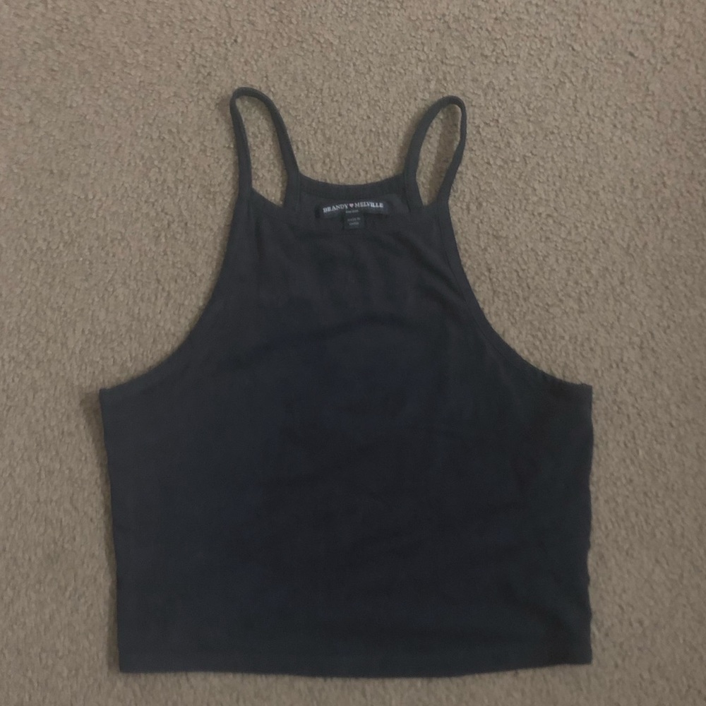 Black crop top